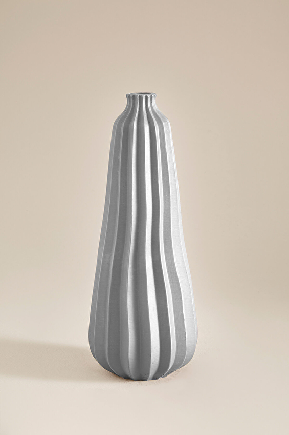 Cottons & Clouds Resin Vazo Gri Cottons & Clouds Resin Vazo Gri