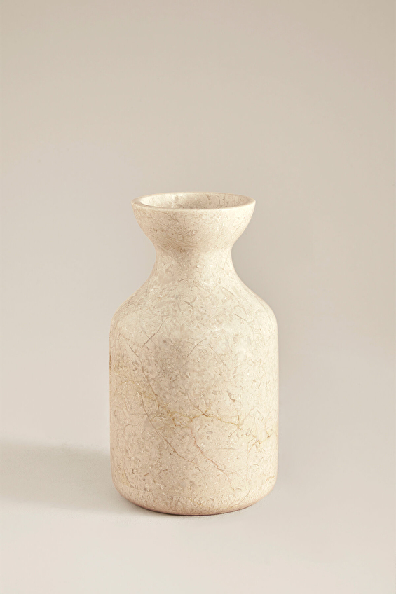 Cottons & Clouds Konik Vazo Mermer