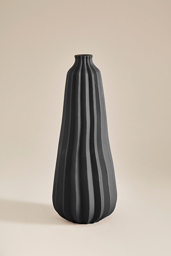 Cottons & Clouds Resin Vazo Siyah Cottons & Clouds Resin Vazo Siyah