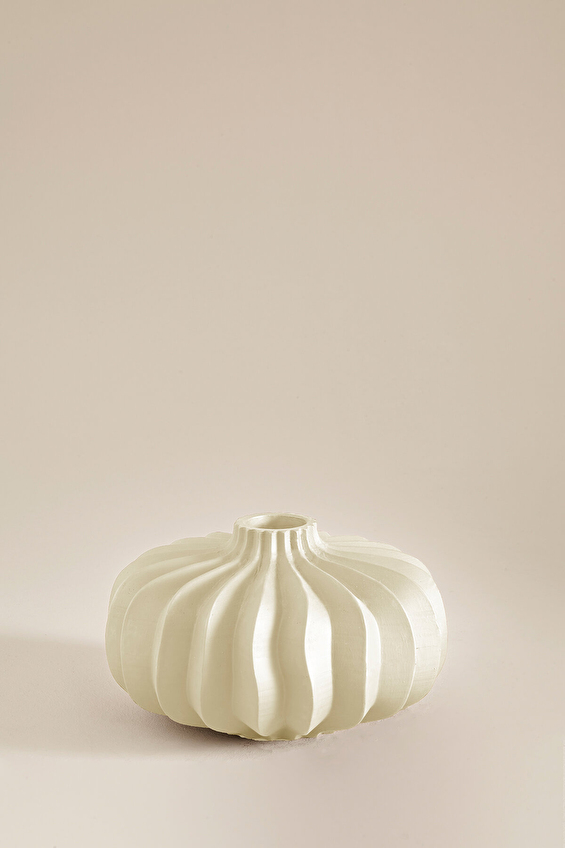 Cottons & Clouds Resin Vazo Krem Cottons & Clouds Resin Vazo Krem