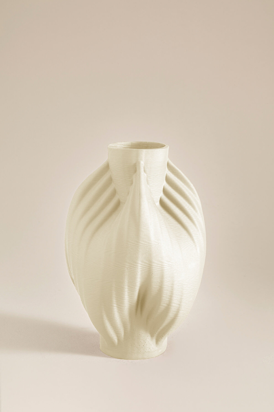 Cottons & Clouds Resin Vazo Krem Cottons & Clouds Resin Vazo Krem