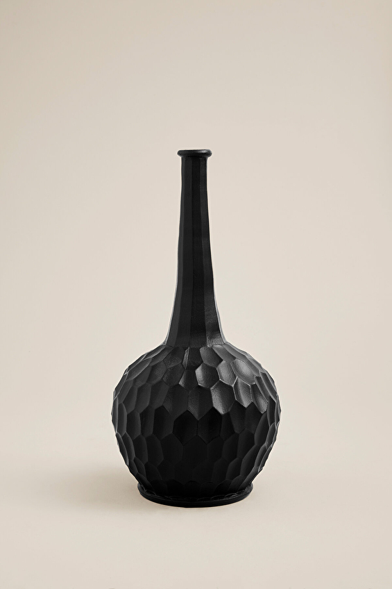 Cottons & Clouds Dekoratif Çömlek Siyah Boyama