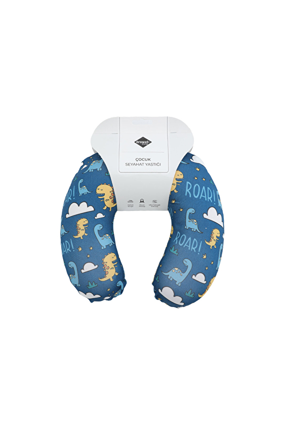 Travel Zone Çocuk Visco Seyahat Yastığı Mavi Travel Zone Çocuk Visco Seyahat Yastığı Mavi