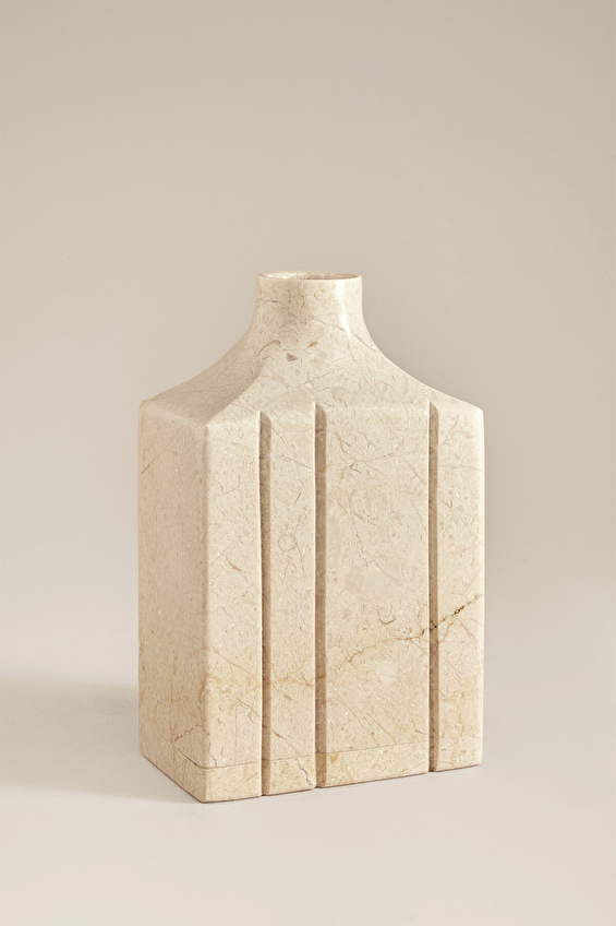 Cottons & Clouds Küp Vazo Mermer