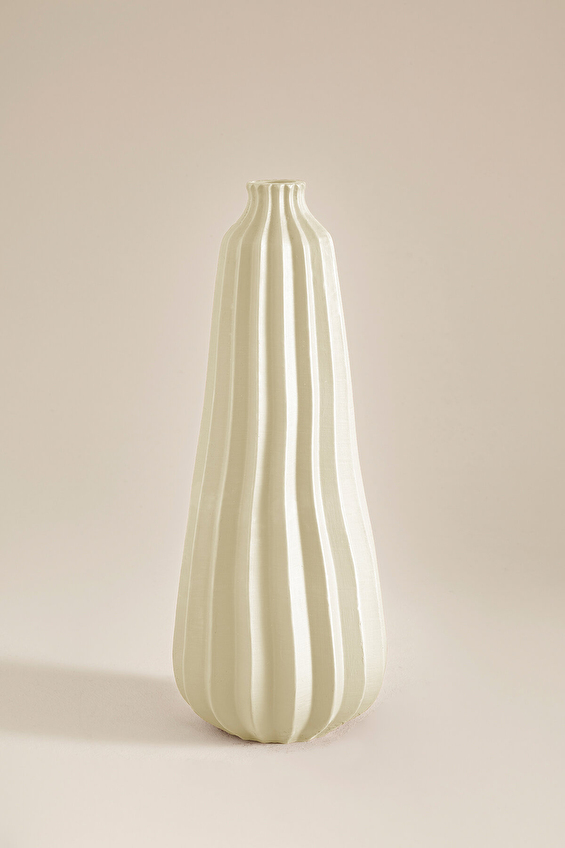 Cottons & Clouds Resin Vazo Krem Cottons & Clouds Resin Vazo Krem