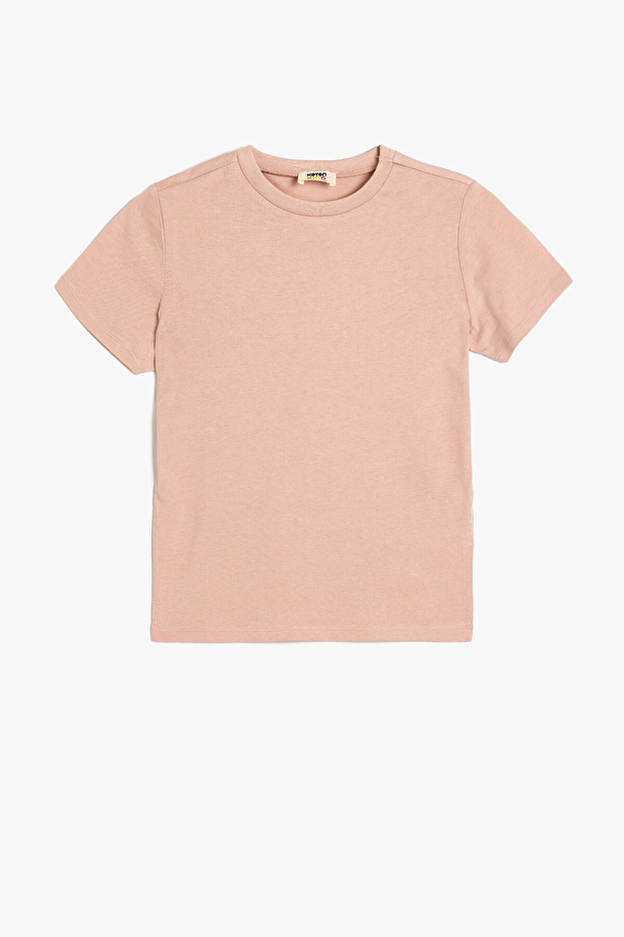 Koton Erkek Çocuk Tişört 5SKB10020TK Pembe Koton Erkek Çocuk Tişört 5SKB10020TK Pembe