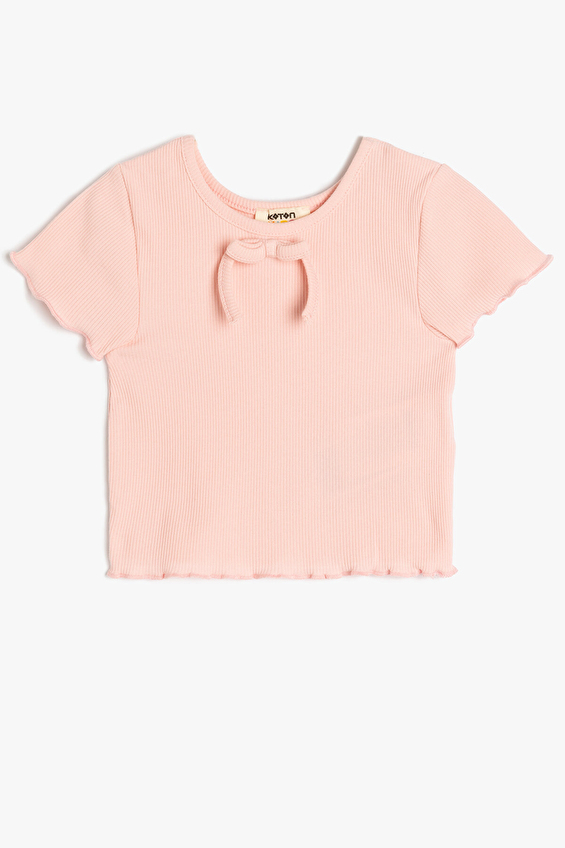 Koton Kız Çocuk Tişört 5SKG10079AK Pembe Koton Kız Çocuk Tişört 5SKG10079AK Pembe