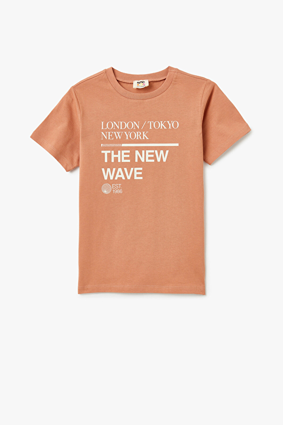 Koton Erkek Çocuk Tişört 5SKB10160TK Koton Erkek Çocuk Tişört 5SKB10160TK