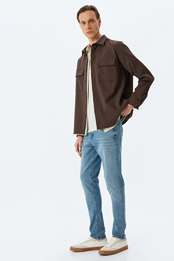 Koton Michael Erkek Kot Pantolon 5SAM40011ND Koton Michael Erkek Kot Pantolon 5SAM40011ND