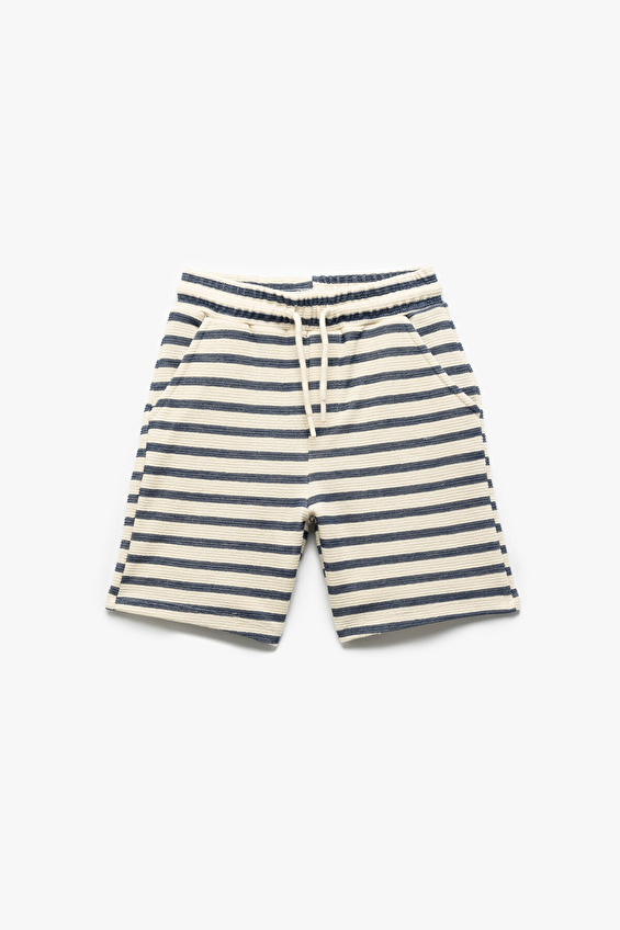 Koton Erkek Çocuk Şort 5SKB40009TK Ekru Koton Erkek Çocuk Şort 5SKB40009TK Ekru