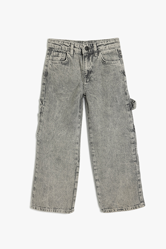 Koton Kız Çocuk Kot Pantolon 5SKG40056AD Koton Kız Çocuk Kot Pantolon 5SKG40056AD