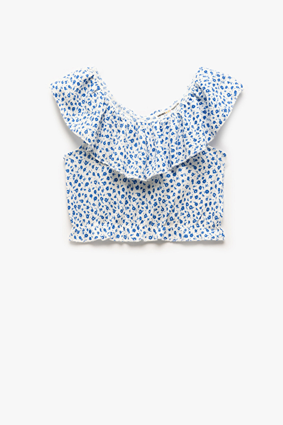 Koton Kız Çocuk Bluz 5SKG60020AK Beyaz Koton Kız Çocuk Bluz 5SKG60020AK Beyaz