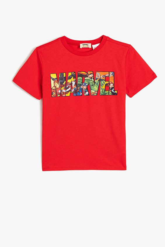 Koton Regular Fit Bisiklet Yaka Erkek Çocuk Tişört 5SKB10111TK Kırmızı Koton Regular Fit Bisiklet Yaka Erkek Çocuk Tişört 5SKB10111TK Kırmızı