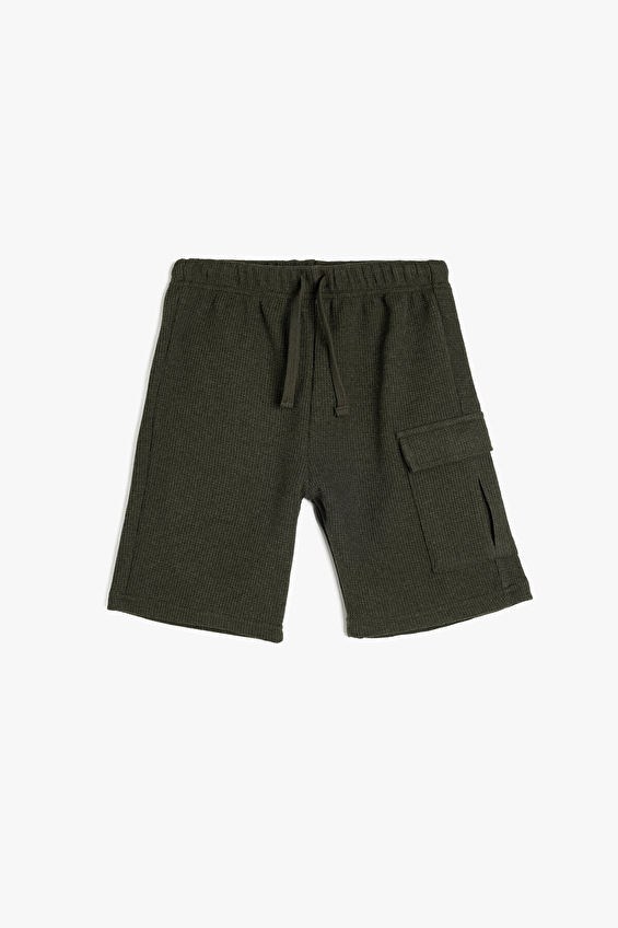 Koton Erkek Çocuk Şort 5SKB40016TK Haki Koton Erkek Çocuk Şort 5SKB40016TK Haki