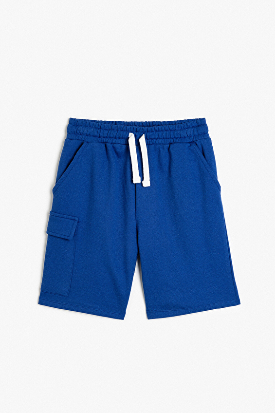 Koton Erkek Çocuk Şort 5SKB40040TK Saks Koton Erkek Çocuk Şort 5SKB40040TK Saks