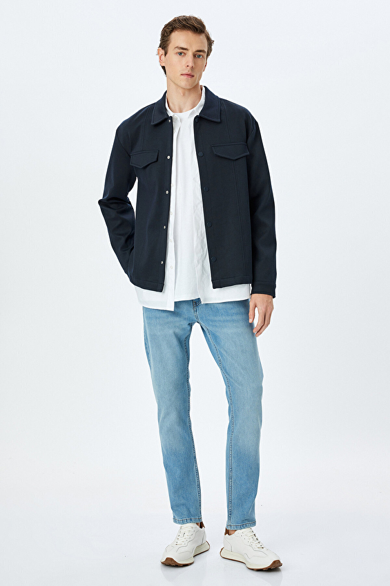 Koton Erkek Pantolon 5SAM40005ND Açık mavi Koton Erkek Pantolon 5SAM40005ND Açık mavi