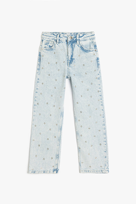 Koton Kız Çocuk Kot Pantolon 5SKG40054AD Koton Kız Çocuk Kot Pantolon 5SKG40054AD