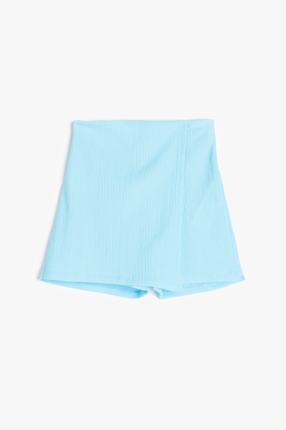 Koton Kız Çocuk Şort 5SKG40022AK Turkuaz Koton Kız Çocuk Şort 5SKG40022AK Turkuaz