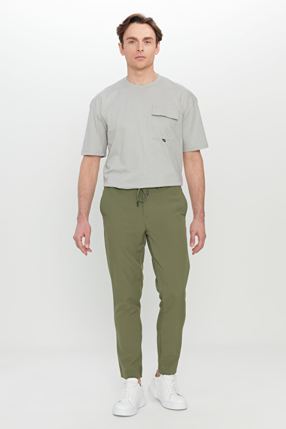 Altınyıldız Classics Slim Fit Beli Bağlamalı Erkek Pantolon ACE001252275 Yeşil Altınyıldız Classics Slim Fit Beli Bağlamalı Erkek Pantolon ACE001252275 Yeşil