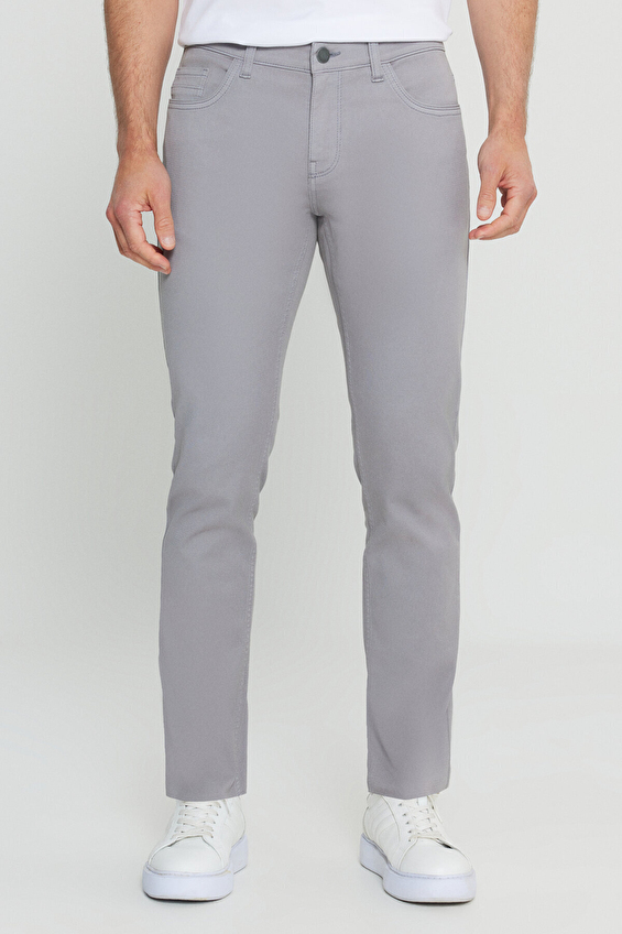 Altınyıldız Classics Slim Fit Normal Bel Erkek Pantolon ACE001252246 Gri Altınyıldız Classics Slim Fit Normal Bel Erkek Pantolon ACE001252246 Gri