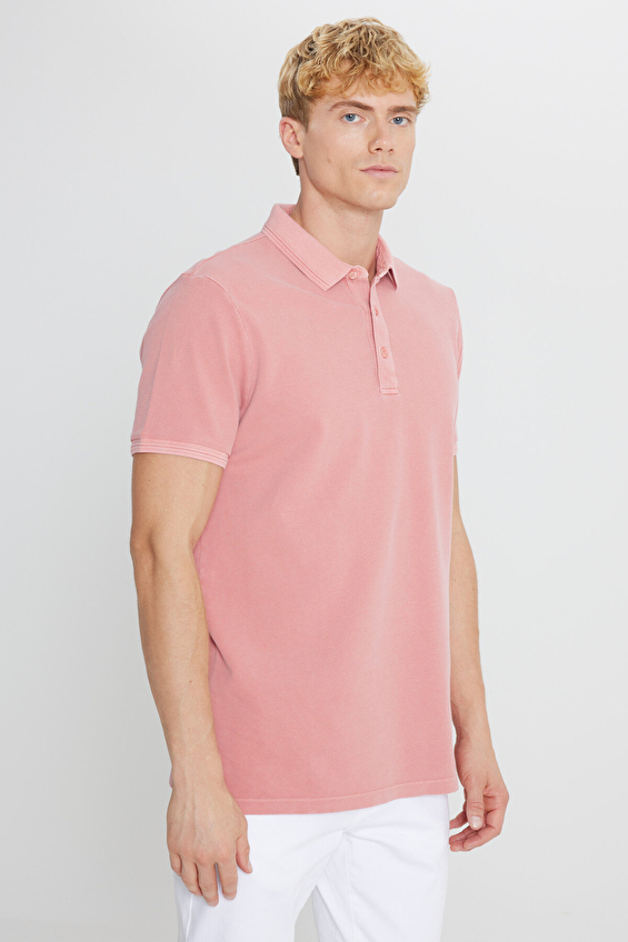 Altınyıldız Classics Slim Fit Polo Yaka Kısa Kollu Erkek Tişört ACE091252409 Gül kurusu Altınyıldız Classics Slim Fit Polo Yaka Kısa Kollu Erkek Tişört ACE091252409 Gül kurusu