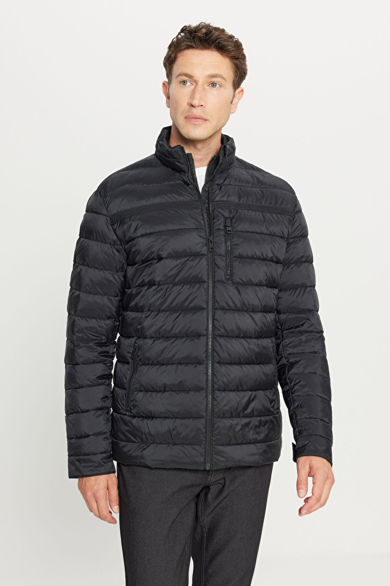 Altınyıldız Classics Standart Fit Erkek Mont ACE008261107 Siyah Altınyıldız Classics Standart Fit Erkek Mont ACE008261107 Siyah