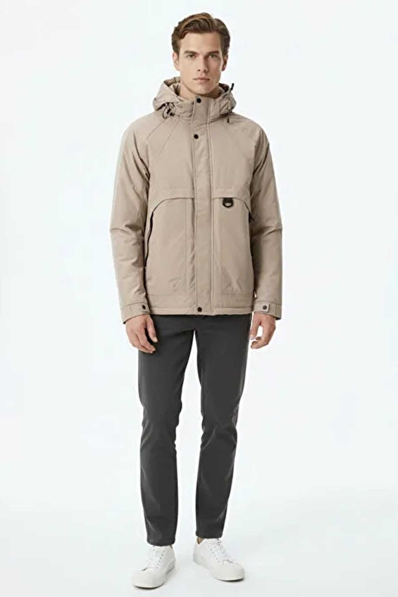 Altınyıldız Classics Standart Fit Erkek Mont ACE008261127 Vizon Altınyıldız Classics Standart Fit Erkek Mont ACE008261127 Vizon