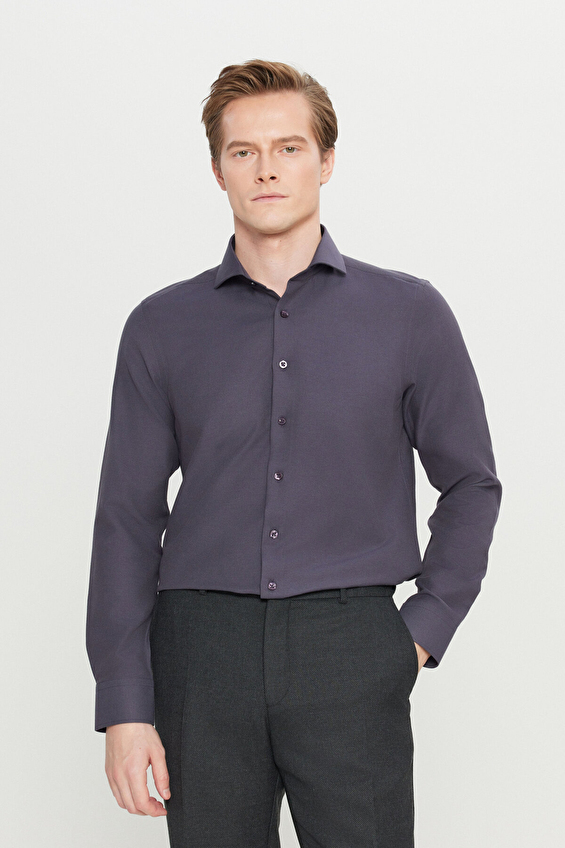 Altınyıldız Classics Slim Fit Erkek Gömlek ACE020261606 Antrasit Altınyıldız Classics Slim Fit Erkek Gömlek ACE020261606 Antrasit