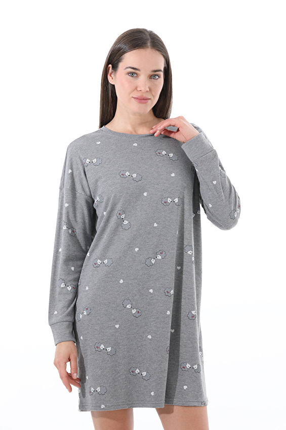 Hays Kadın Gecelik 62168GCL Gri Hays Kadın Gecelik 62168GCL Gri