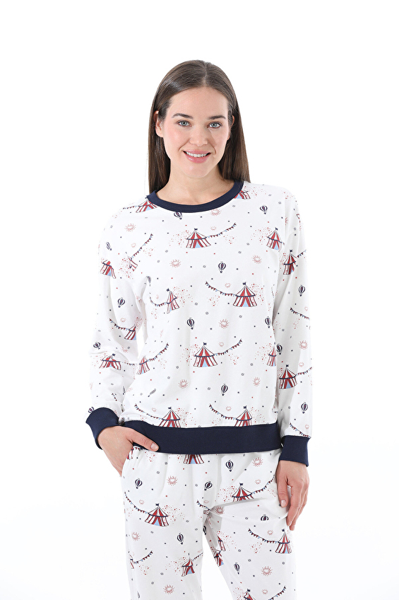 Hays Kadın Pijama Takımı 62134TKM KRMZ Kırmızı Hays Kadın Pijama Takımı 62134TKM KRMZ Kırmızı