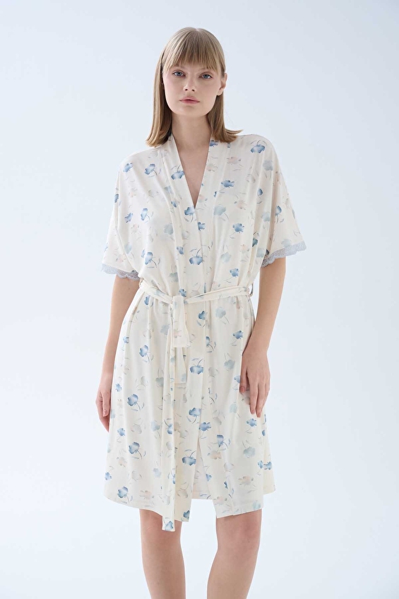 Hays Kadın Sabahlık 70147SBH Mavi Hays Kadın Sabahlık 70147SBH Mavi