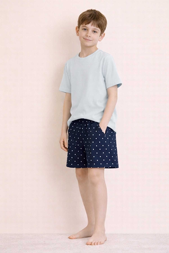 Hays Erkek Pijama Takımı 70647TKM A MVI Açık mavi