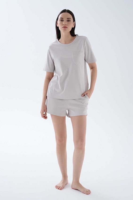 Hays Kadın Pijama Takımı 70341TKM Gri Hays Kadın Pijama Takımı 70341TKM Gri