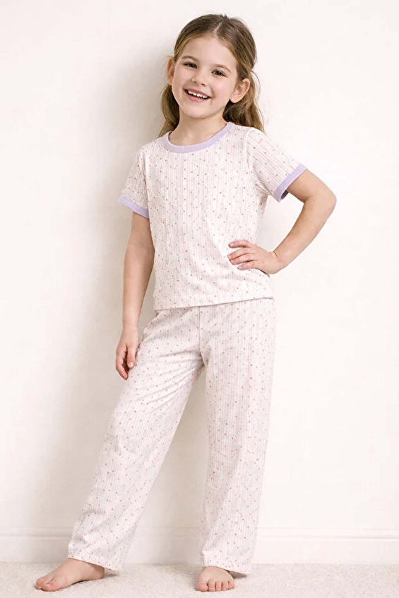Hays Kız Çocuk Pijama Takımı 70308TKM.PMB Hays Kız Çocuk Pijama Takımı 70308TKM.PMB