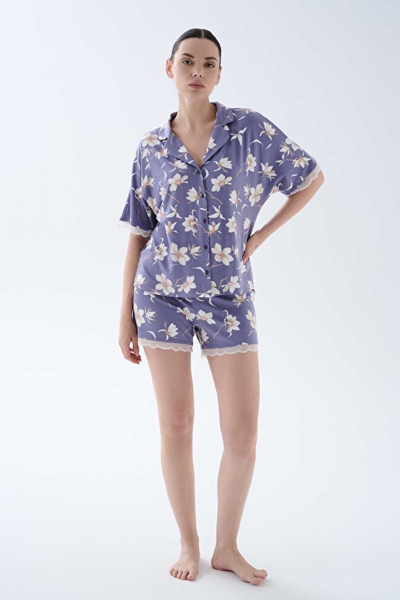 Hays Kadın Pijama Takımı 70280TKM MR Mor Hays Kadın Pijama Takımı 70280TKM MR Mor