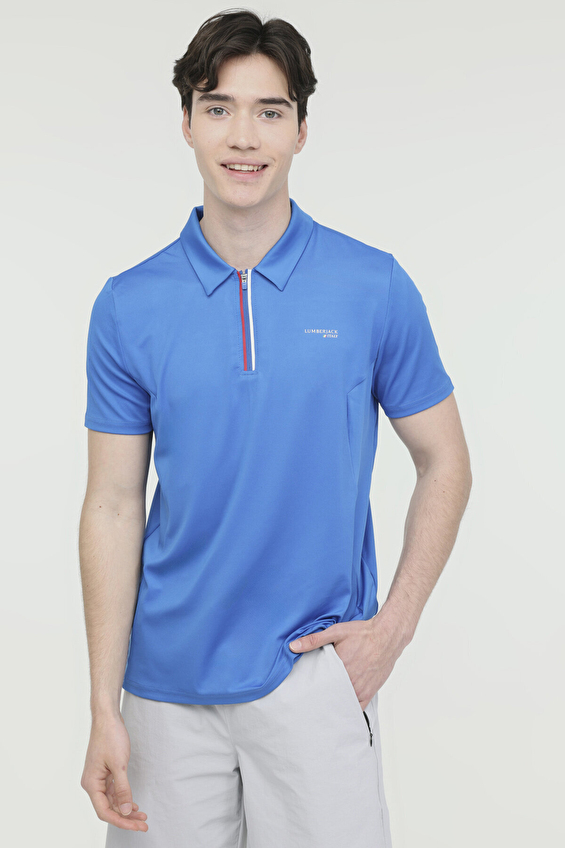 Lumberjack Polo Yaka Regular Fit Italy Erkek Tişört RENATO 12ITL1016 Saks Lumberjack Polo Yaka Regular Fit Italy Erkek Tişört RENATO 12ITL1016 Saks