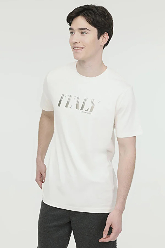 Lumberjack Italy Erkek Tişört OWEN 11ITL1067 Beyaz Lumberjack Italy Erkek Tişört OWEN 11ITL1067 Beyaz