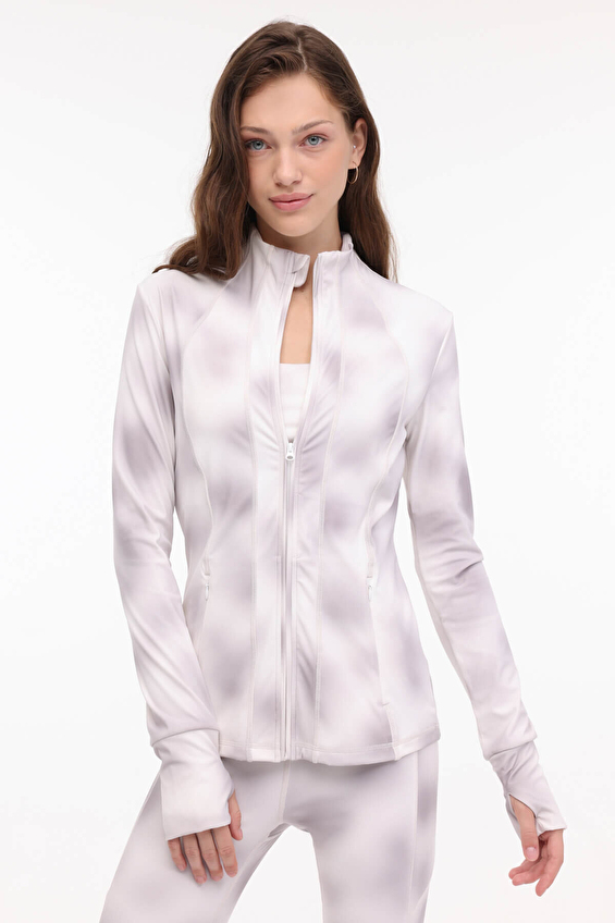 Lumberjack Fermuarlı Kadın Sweatshirt LEAH 18GFP903 Gri Lumberjack Fermuarlı Kadın Sweatshirt LEAH 18GFP903 Gri