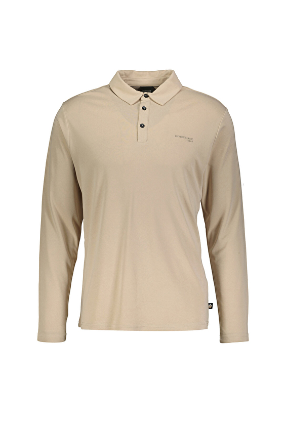 Lumberjack Polo Yaka Erkek Sweatshirt ZEYN 15ITL510 Bej Lumberjack Polo Yaka Erkek Sweatshirt ZEYN 15ITL510 Bej