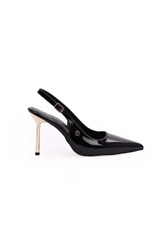 Pierre Cardin Kadın Ayakkabı PC 55658 Siyah rugan Pierre Cardin Kadın Ayakkabı PC 55658 Siyah rugan