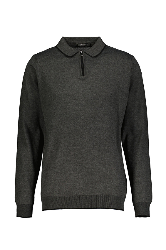 Diandor Regular Fit Erkek Triko 2425004 Antrasit Diandor Regular Fit Erkek Triko 2425004 Antrasit