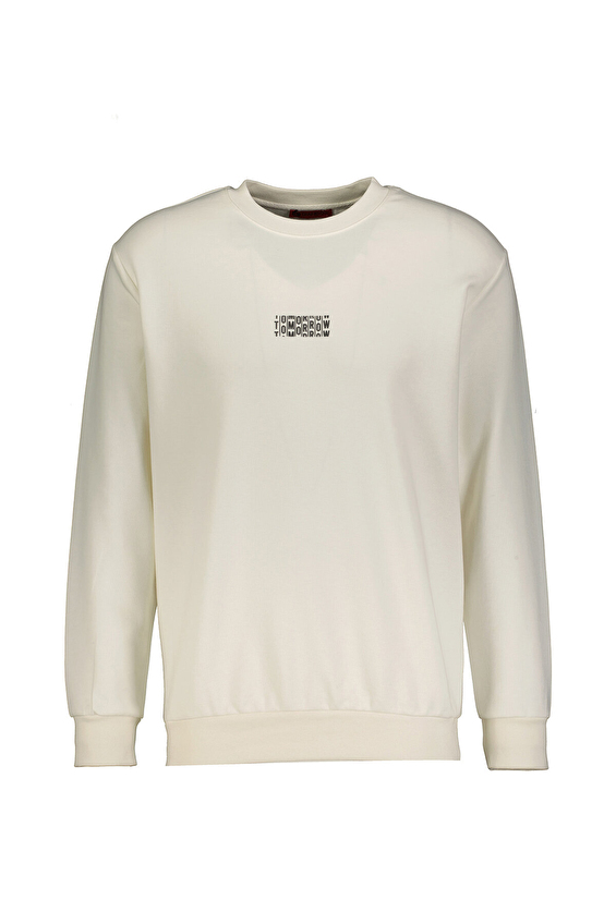 Diandor Regular Fit Erkek Sweatshirt 2425206 Ekru Diandor Regular Fit Erkek Sweatshirt 2425206 Ekru
