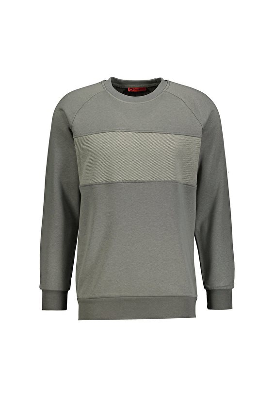 Diandor Regular Fit Erkek Sweatshirt 2425209 Açık haki Diandor Regular Fit Erkek Sweatshirt 2425209 Açık haki