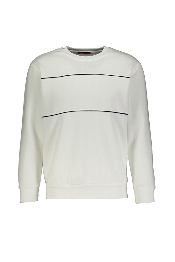 Diandor Regular Fit Erkek Sweatshirt 2425210 Ekru Diandor Regular Fit Erkek Sweatshirt 2425210 Ekru