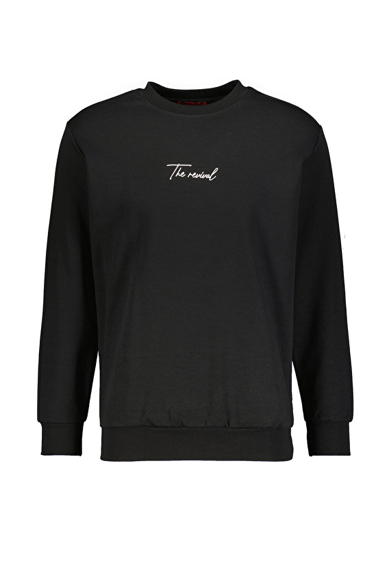 Diandor Regular Fit Erkek Sweatshirt 2425224 Siyah Diandor Regular Fit Erkek Sweatshirt 2425224 Siyah