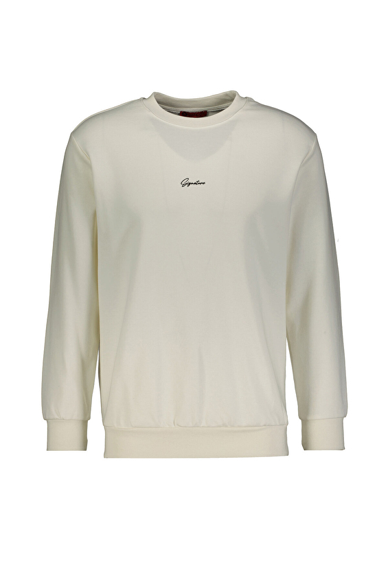 Diandor Regular Fit Erkek Sweatshirt 2425225 Ekru Diandor Regular Fit Erkek Sweatshirt 2425225 Ekru