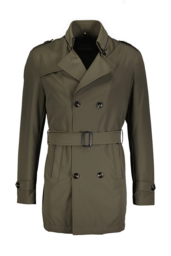 Diandor Regular Fit Erkek Pardesü 24294241 Haki Diandor Regular Fit Erkek Pardesü 24294241 Haki