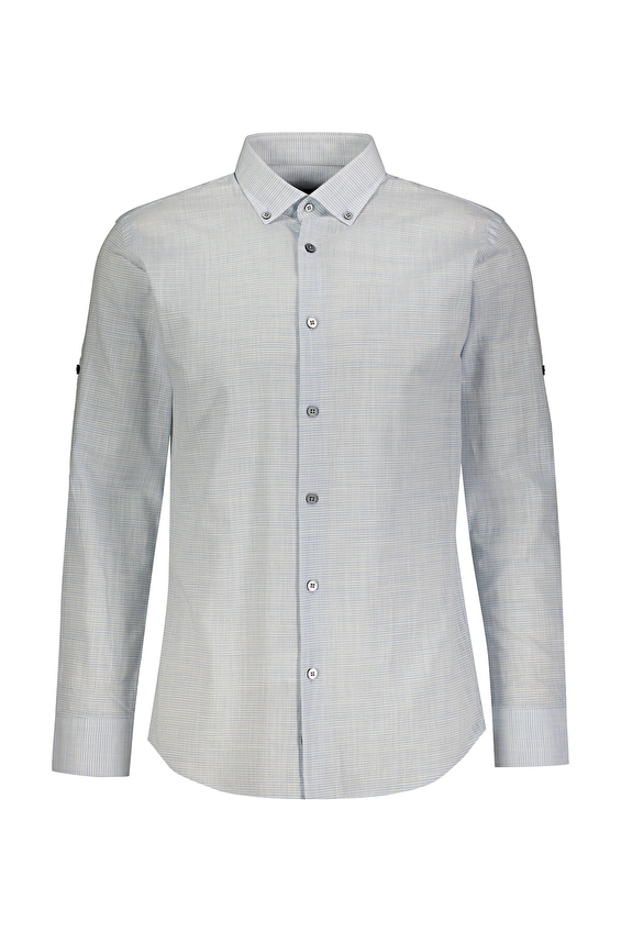 Diandor Regular Fit Uzun Kollu Erkek Gömlek 2512005 Açık mavi Diandor Regular Fit Uzun Kollu Erkek Gömlek 2512005 Açık mavi