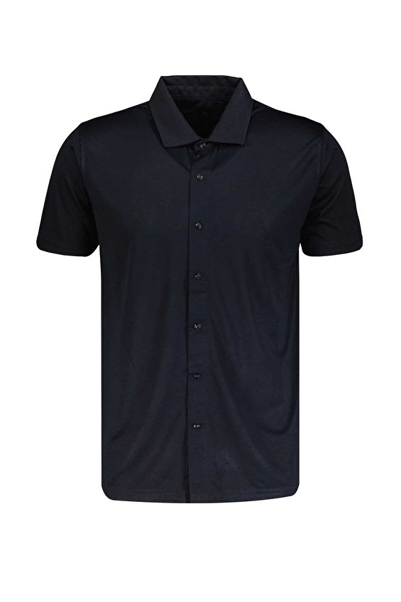 Diandor Regular Fit Kısa Kollu Erkek Gömlek 2512050 Lacivert Diandor Regular Fit Kısa Kollu Erkek Gömlek 2512050 Lacivert