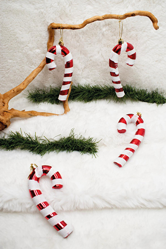 Waldern Luxury 4'lü XL Şeker Kamışı Yılbaşı Ağacı Süsü Waldern Luxury 4'lü XL Şeker Kamışı Yılbaşı Ağacı Süsü